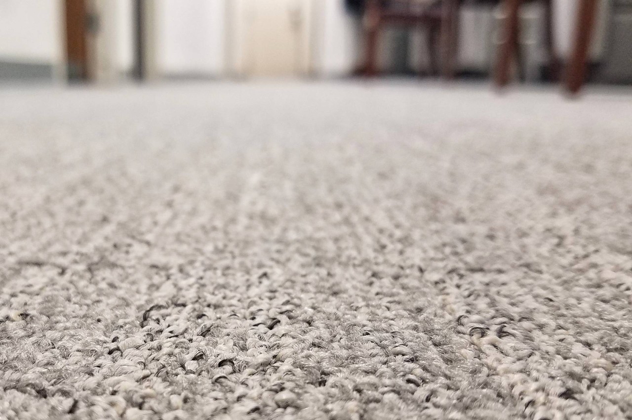 Gray wall to wall carpeting in a living room near Los Angeles, CA